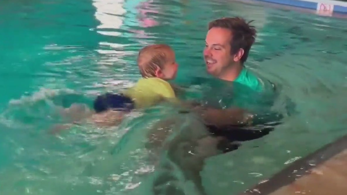 Teaching babies to swim can be critical